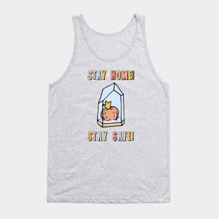 Stay Home | Stay safe Tank Top